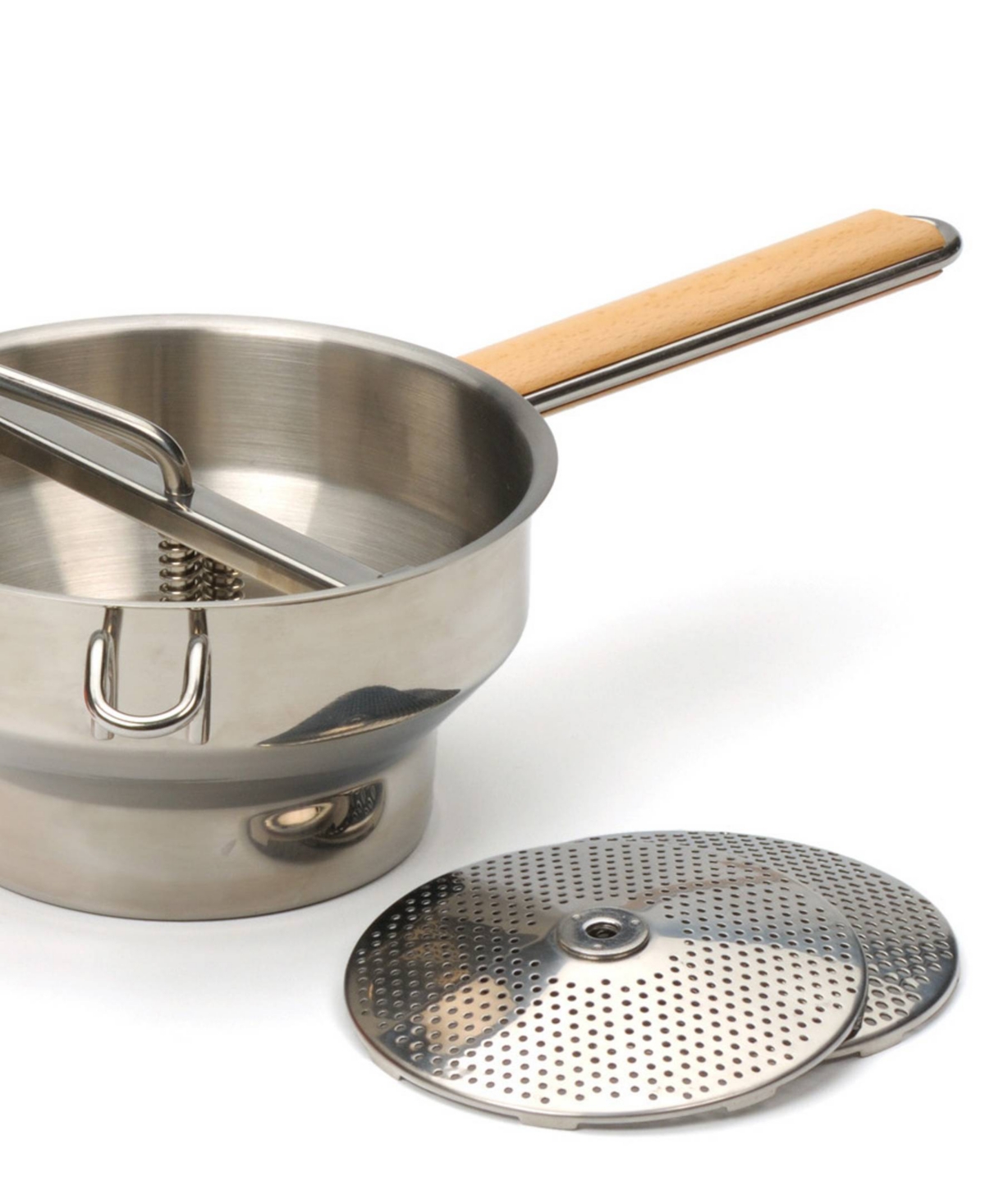 Shop Rsvp International Endurance Stainless Steel 16x8x4" Food Mill In Gray
