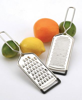 Endurance Stainless Steel 2 Piece 10"x3" Hand Held Cheese Grater