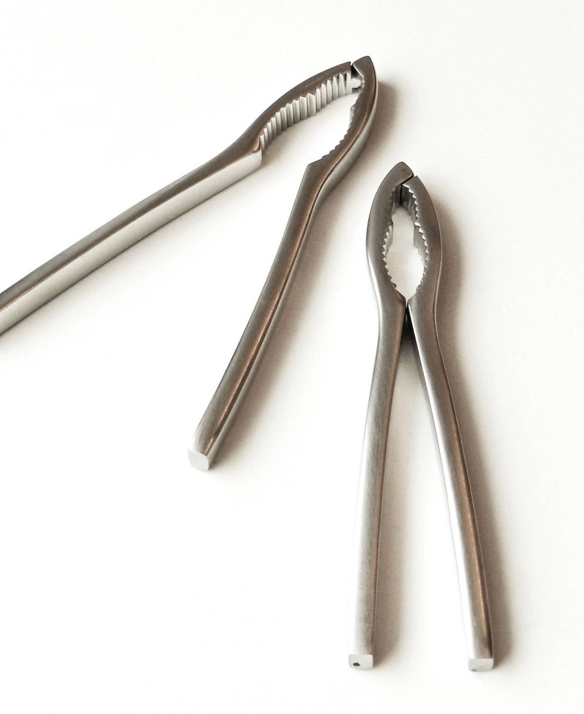 Rsvp International Endurance 18/8 Stainless Steel 6x1.5" 2 Piece Crab Cracker Set In Gray
