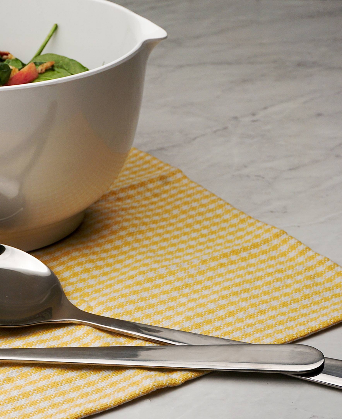 Rsvp International Endurance Stainless Steel 2 Piece 11" Salad Spoons Set In Silver