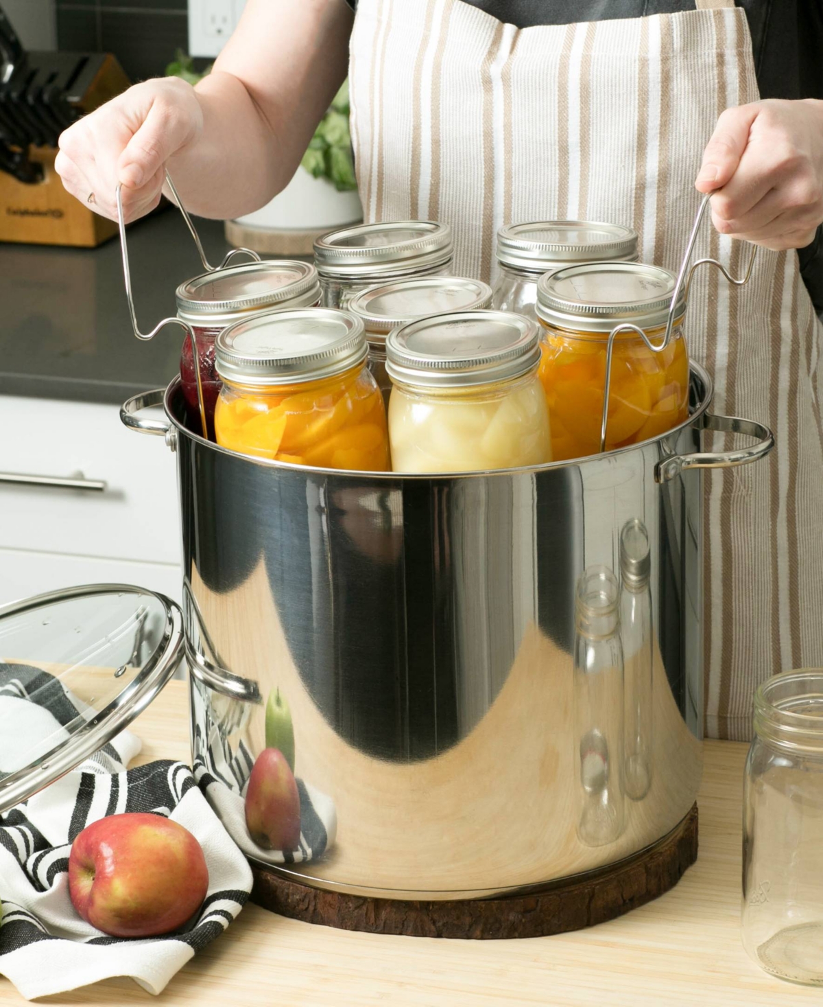 Rsvp International Endurance Stainless Steel 20 Quart Water Bath Canner In Gray