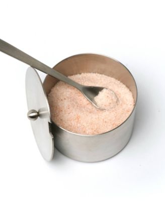 Endurance Stainless Steel 4 Ounce Salt Cellar and Spoon Set