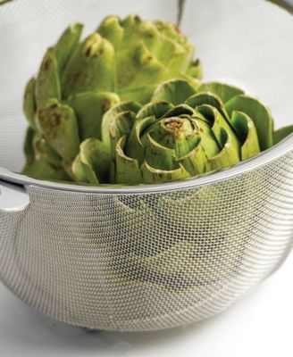Endurance Stainless Steel 4 Quart Wide Rim Mesh Colander Basket