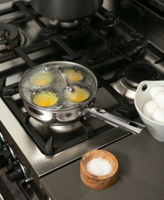 Endurance Stainless Steel Glass 4 Egg Poacher Set