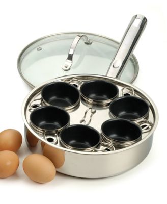 Endurance Stainless Steel 6 Egg Poacher Set