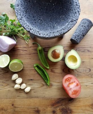 Volcanic Stone 8x8x5" Authentic Molcajete
