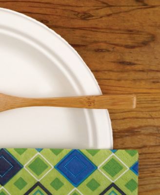 Wood 12 Piece 6.75"Fork Set