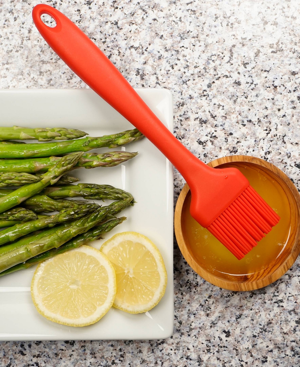 RSVP INTERNATIONAL ELA SERIES 8.75" SILICONE BASTING BRUSH