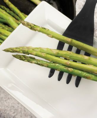 Silicone Coated Steel 11" x 2.25" Ela Series Black Fork