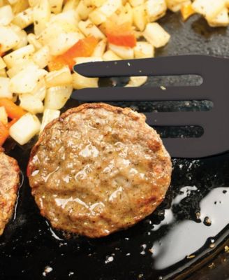 Silicone Coated Steel 11" x 2.25" Ela Series Black Fork