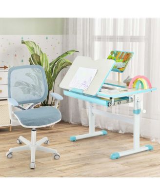 Kids Desk Chair Swivel Mesh Children Computer Chair with Adjustable Height