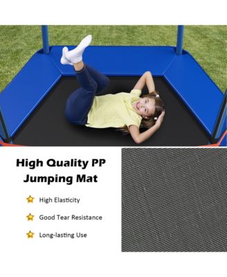 7FT Kids Trampoline Outdoor Indoor Recreational Bounce Jumper