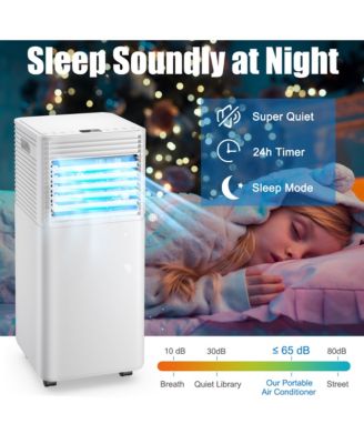 8000 BTU Portable Air Conditioner 3-in-1 Air Cooler w/Dehumidifier