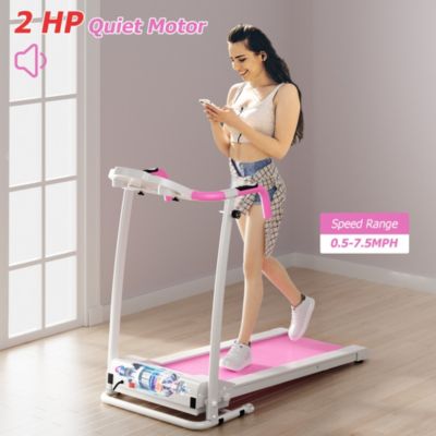 800W Folding Treadmill Electric /Support Motorized Power