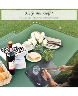 Picnic Table Bench Set Outdoor Backyard Garden Party Dining All Weather