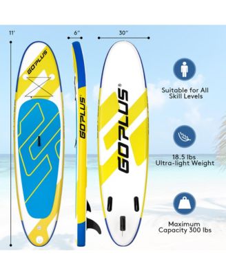 11ft Inflatable Stand Up Paddle Board 6'' Thick