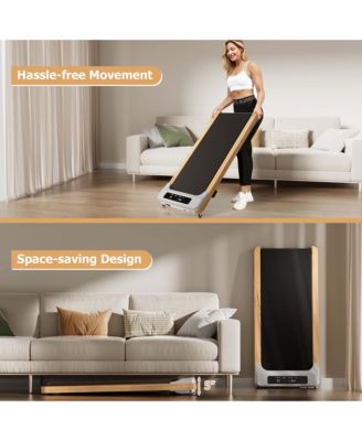 Walking Pad Under Desk Treadmill with Remote Control for Home/Office LED Display