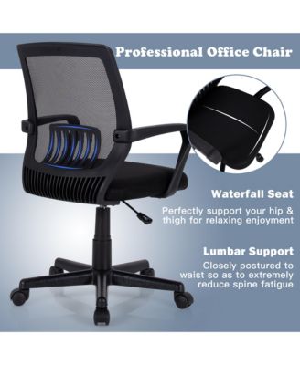 Mid-Back Mesh Chair Height Adjustable Executive Chair