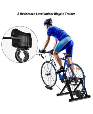 1 pcs Bike Trainer Bicycle Exercise Stand w/ 8 Levels Resistance