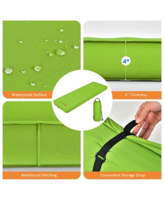 Folding Sleeping Pad, Self Inflating Camping Mattress