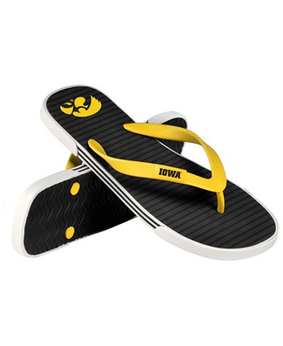Forever Collectibles Iowa Hawkeyes Thong Sandals