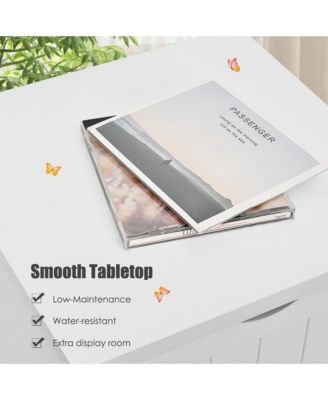 Floor Storage Cabinet Bathroom Organizer Free Standing 3 Drawers