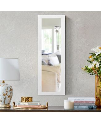 Wall Door Mounted Mirrored Jewelry Cabinet