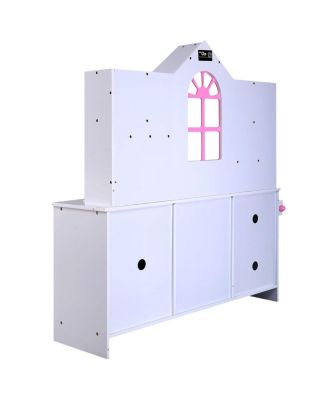 Kids Wood Kitchen Toy Cooking Pretend Play Set Toddler Wooden Playset