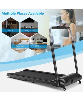 3HP Folding Treadmill Compact Walking Jogging Machine