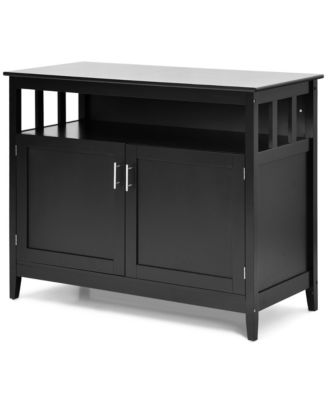 Kitchen Sideboard Buffet Server Cupboard Storage Cabinet with 2 Doors