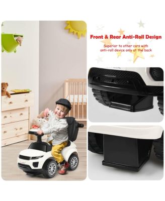 3 in 1 Ride on Push Car Toddler Stroller Sliding Car w/Music