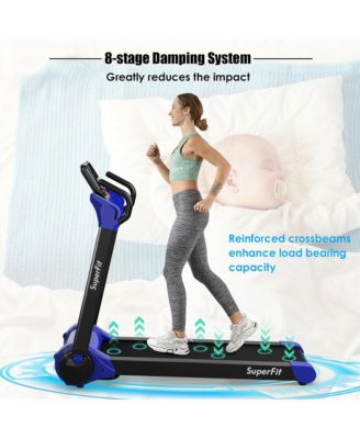 2.25HP Folding Electric Motorized Treadmill With Speaker