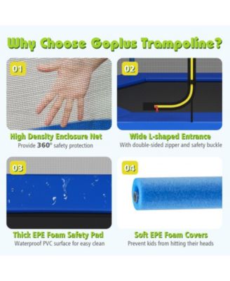 7 Feet Kids Recreational Bounce Jumper Trampoline