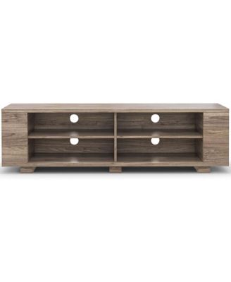 59" Wood TV Stand Console Storage Entertainment Media Center with Shelf