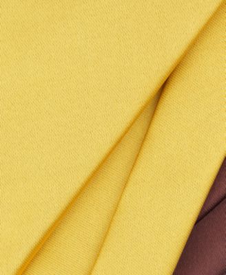 Men's Yellow Solid Tie