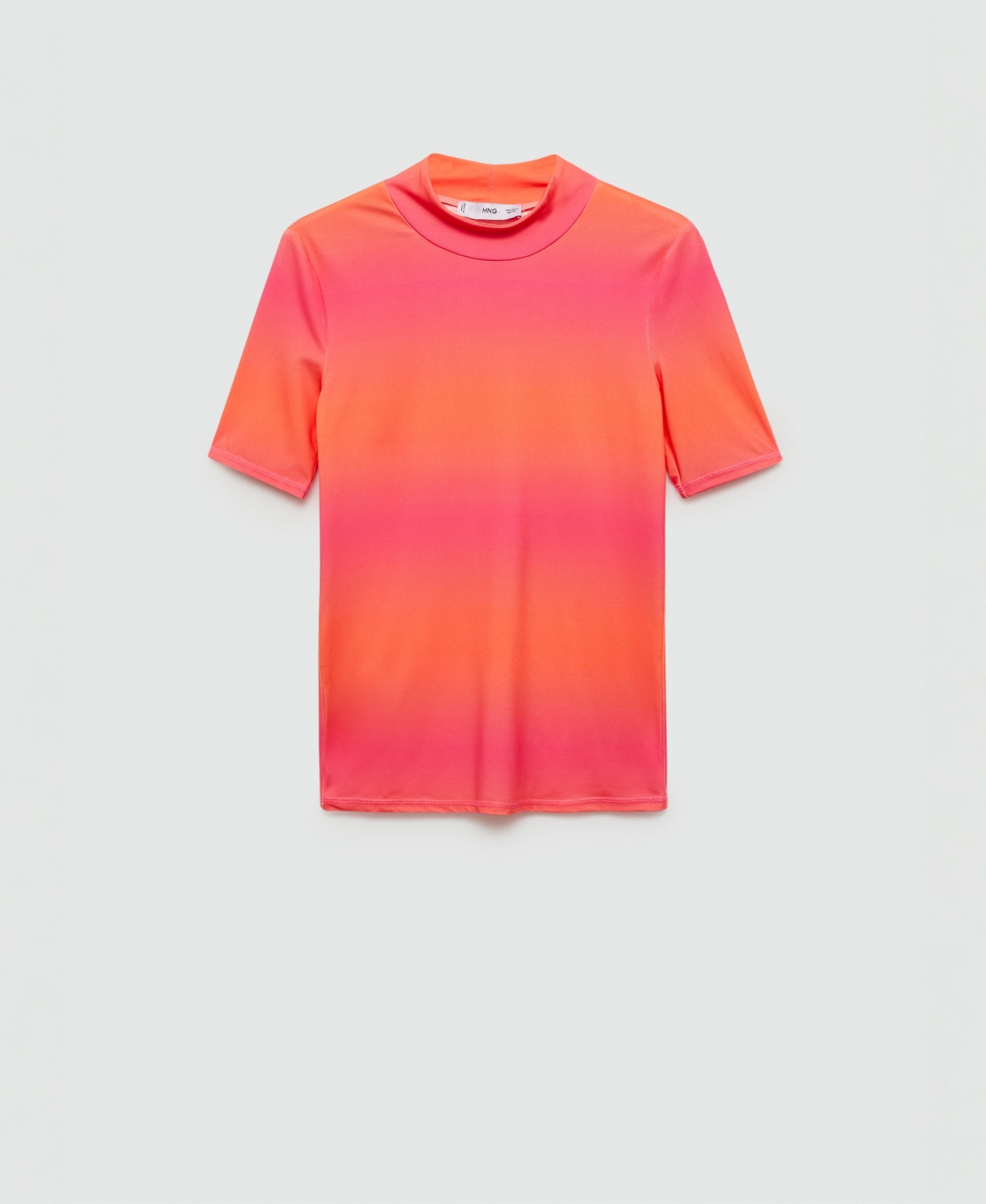 Mango Short-sleeved Printed T-shirt Dark Navy In Dark Navy