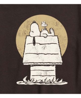 Hybrid Apparel Snoopy Woodstock Doghouse Men's Short Sleeve Tee