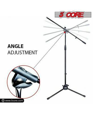 Tripod Mic Stand Heavy Duty Height Adjustable Floor Microphone Boom Arm Pedestal Para Microfono for Singing On Stage Studio - MS 080