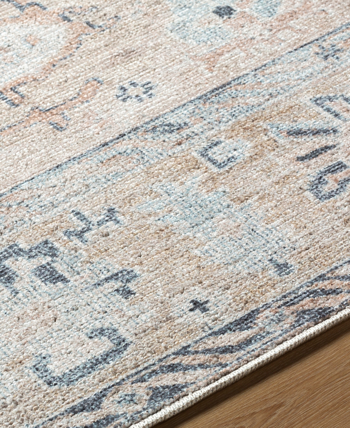 Surya Marlon 526199" 5'2"x7' Area Rug In Beige
