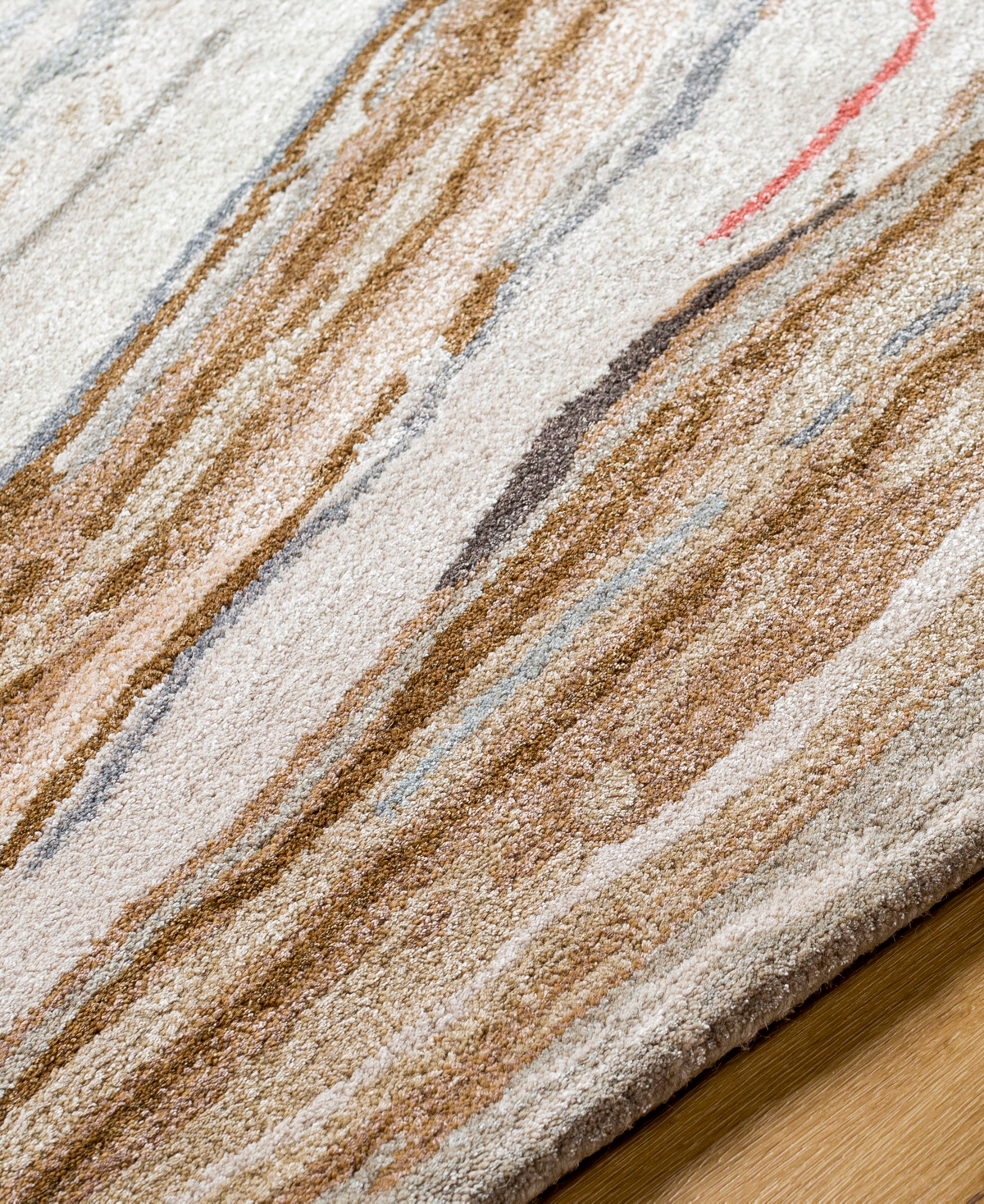 Surya Kavita 23252 Area Rug, 5' X 7'6 In Cocoa