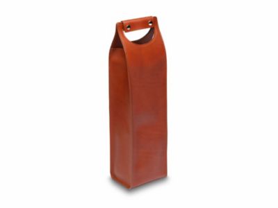 Vachetta Single Wine Carrier