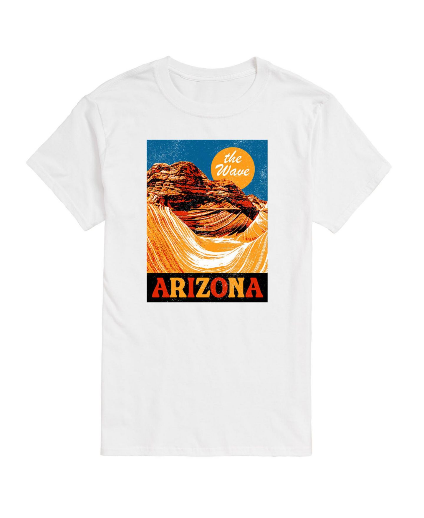 Мужская футболка AIRWAVES Hybrid Apparel The Wave Arizona Short Sleeve, цвет: Белый — фото 1