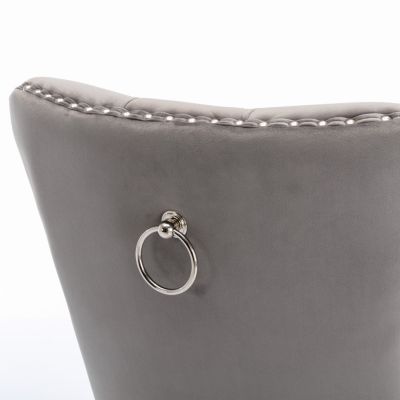 Streamdale Contemporary Velvet Dining Chair Set Of 2