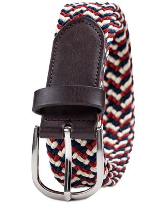 Men's Stretch Braid Belt, Created for Macy's