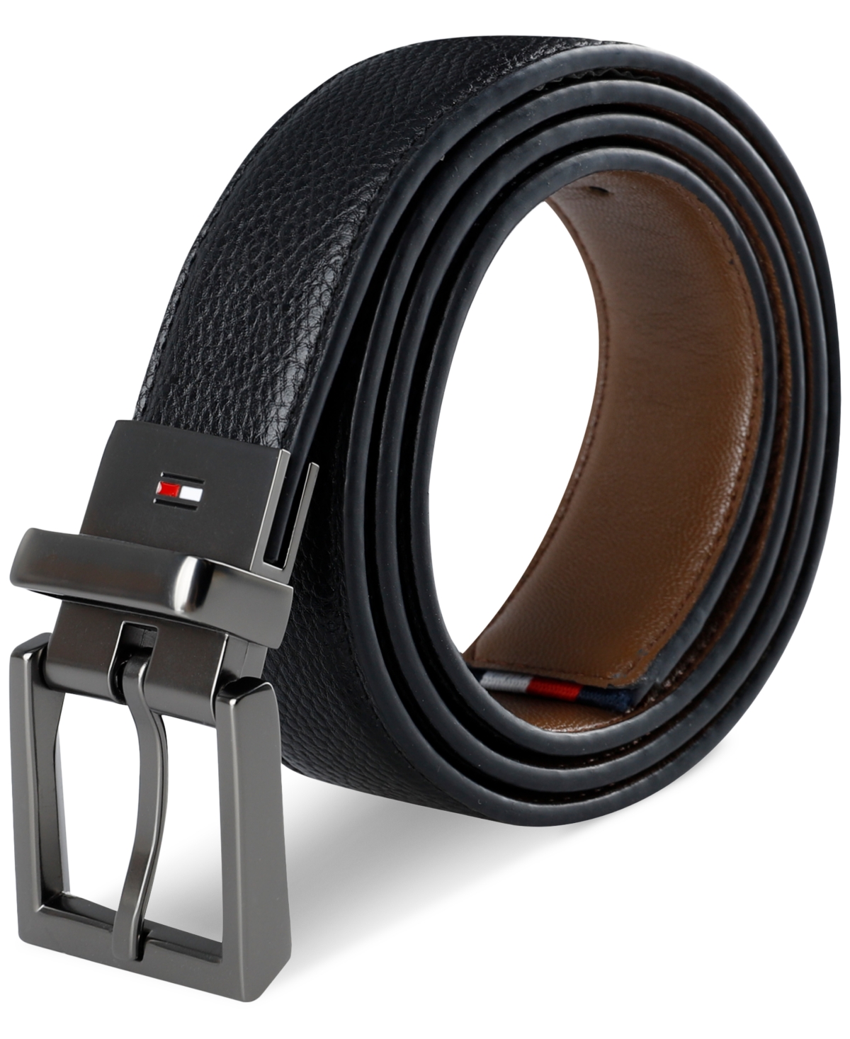 Men's Reversible Stretch Belt - Brown/Black