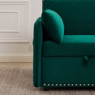 3-in-1 Sleeper Sofa Bed with USB Port