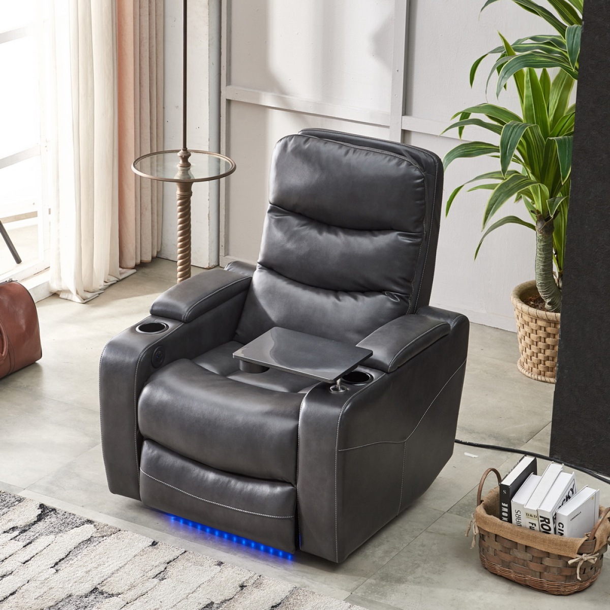 Streamdale Furniture Power Reclining ChairColor - Gray
