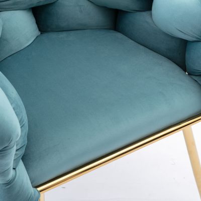 Lux Velvet Single Sofa Chair