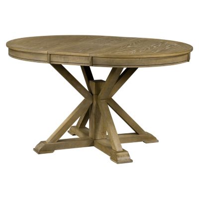 12" Leaf  with  Retro Extendable Dining Table
