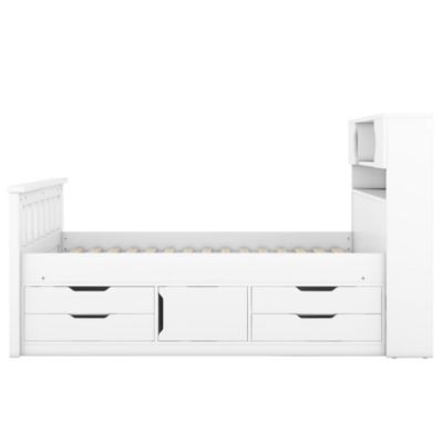 Streamdale Captain Bed Frame with Storage and Shelves